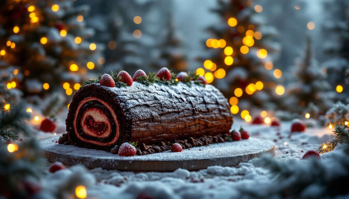 Recette du gâteau roulé de Noël
