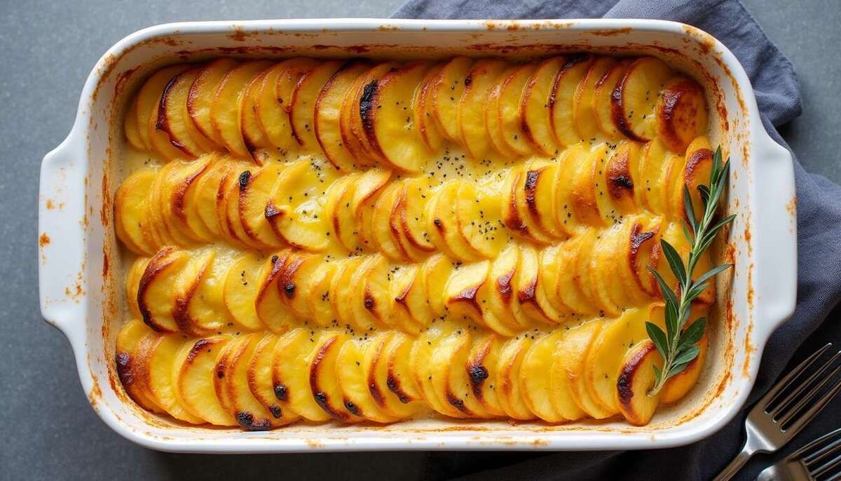 Découvrez la recette traditionnelle des pommes à la boulangère