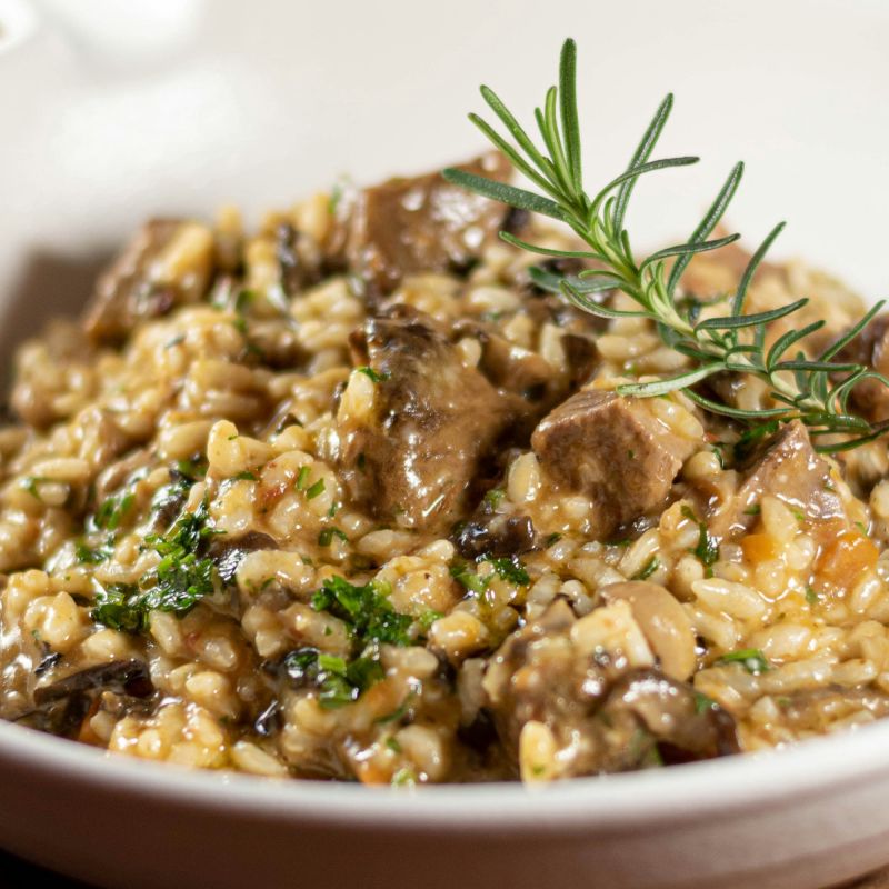 Cyril Lignac dévoile son irrésistible risotto aux champignons