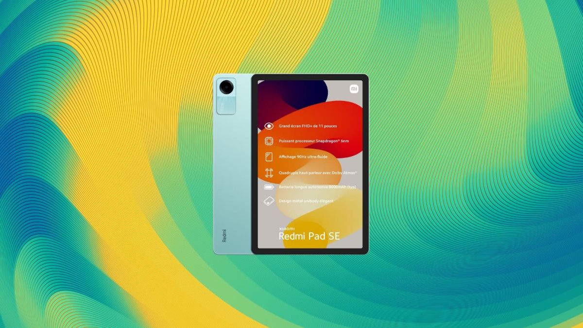 La Xiaomi Redmi Pad SE : la tablette idéale à prix mini chez Auchan