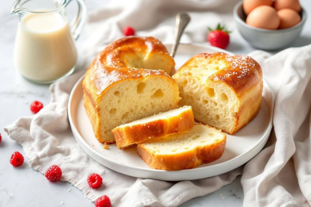 Une brioche légère au lait ribot : la recette simple pour un goûter délicieusement moelleux