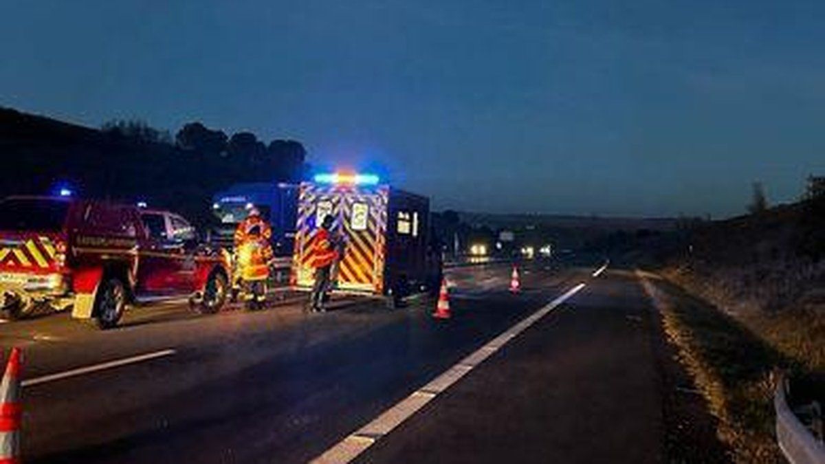 Accident spectaculaire sur l’A61 : circulation bloquée, un conducteur héliporté