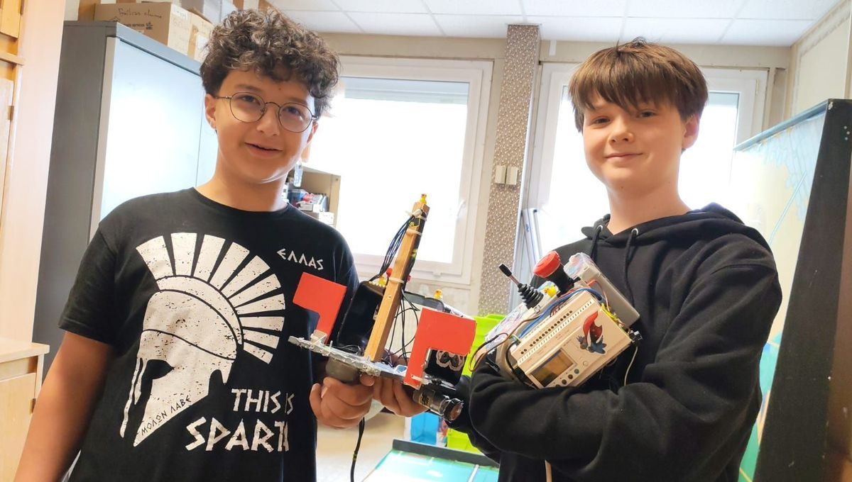 Les jeunes inventeurs de Dijon à la conquête de la coupe de France de robotique