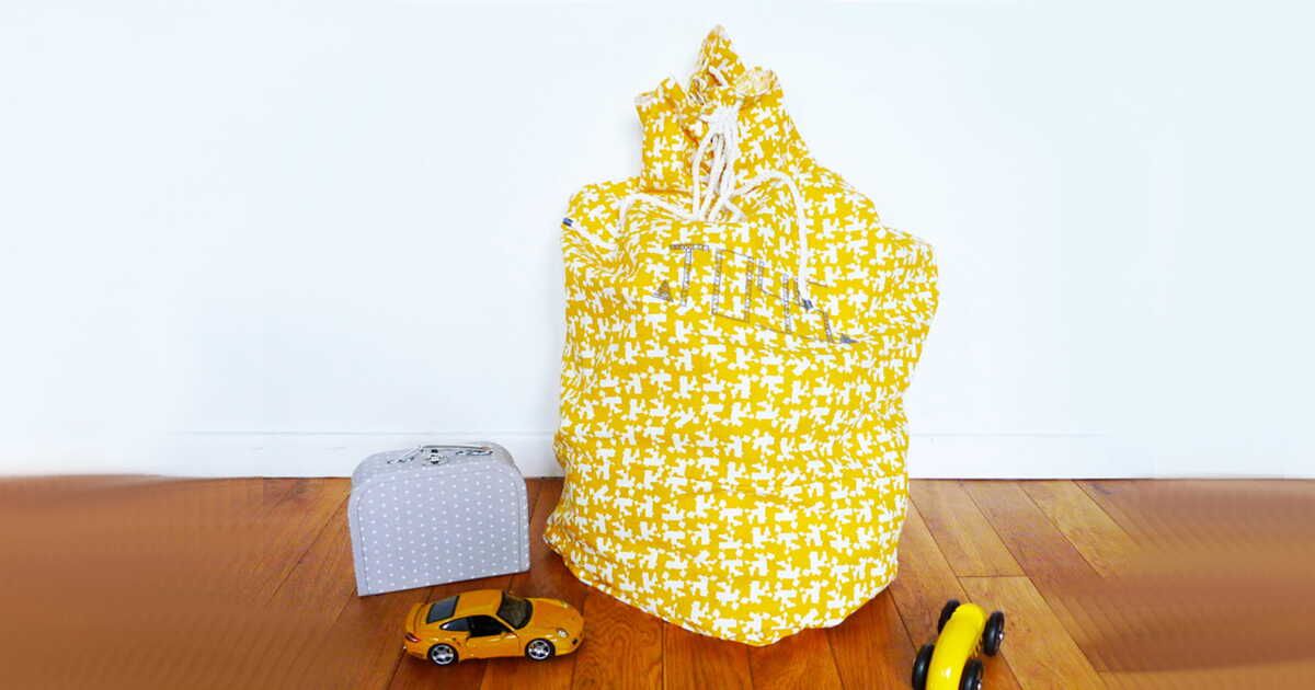 Un sac à jouets taille XXL