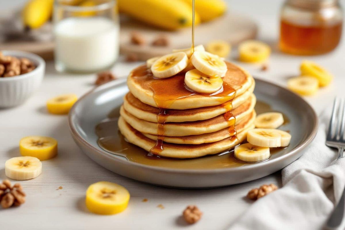 Transformez vos bananes trop mûres en pancakes irrésistibles
