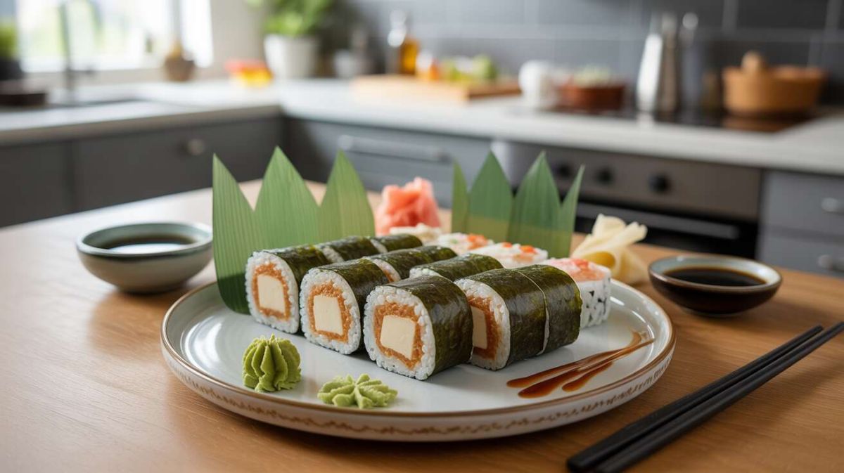 Des makis au fromage à la crème qui vont surprendre vos invités