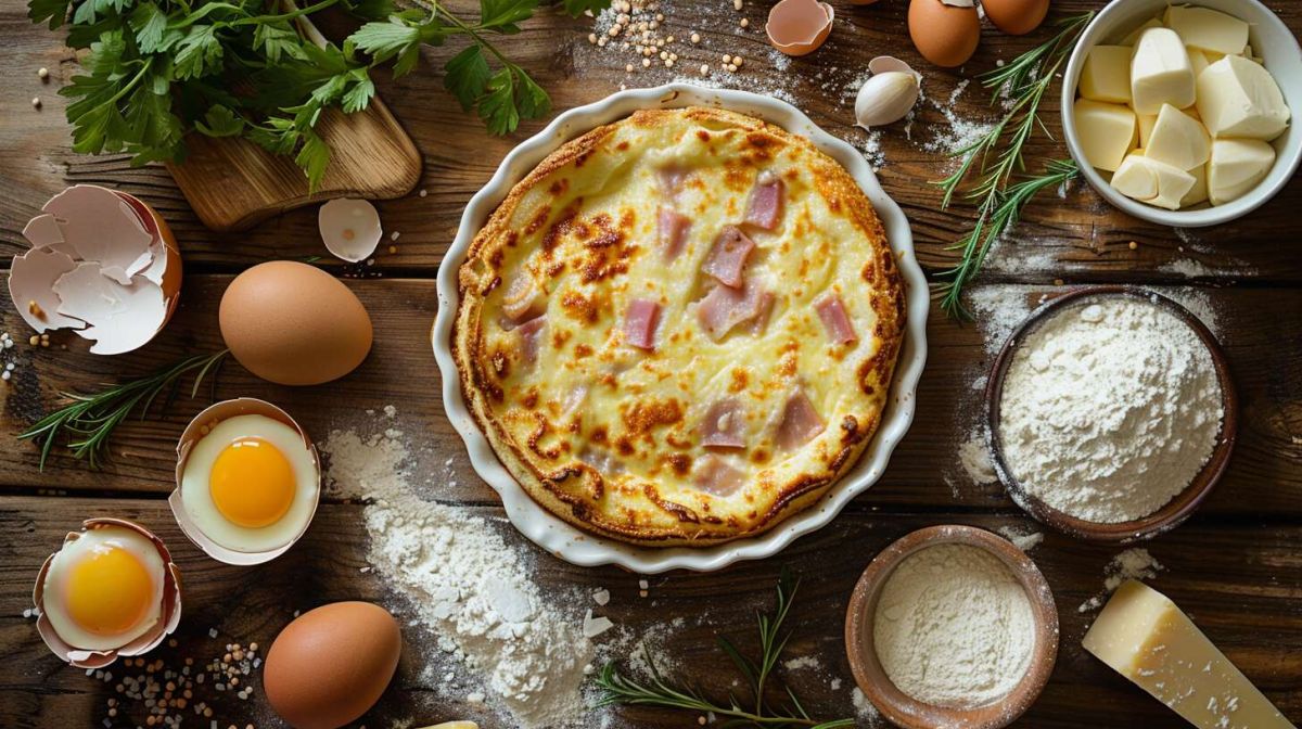 Découvrez la recette incontournable du soufflé au jambon et fromage