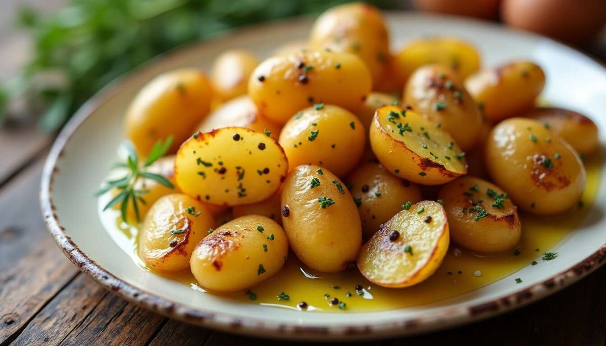 Pommes de terre grenaille au four : une touche gourmande et légère