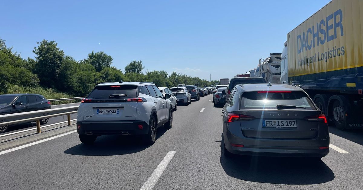 Un accident de poids lourd engendre d'importants bouchons sur l'A36 entre Belfort et Montbéliard