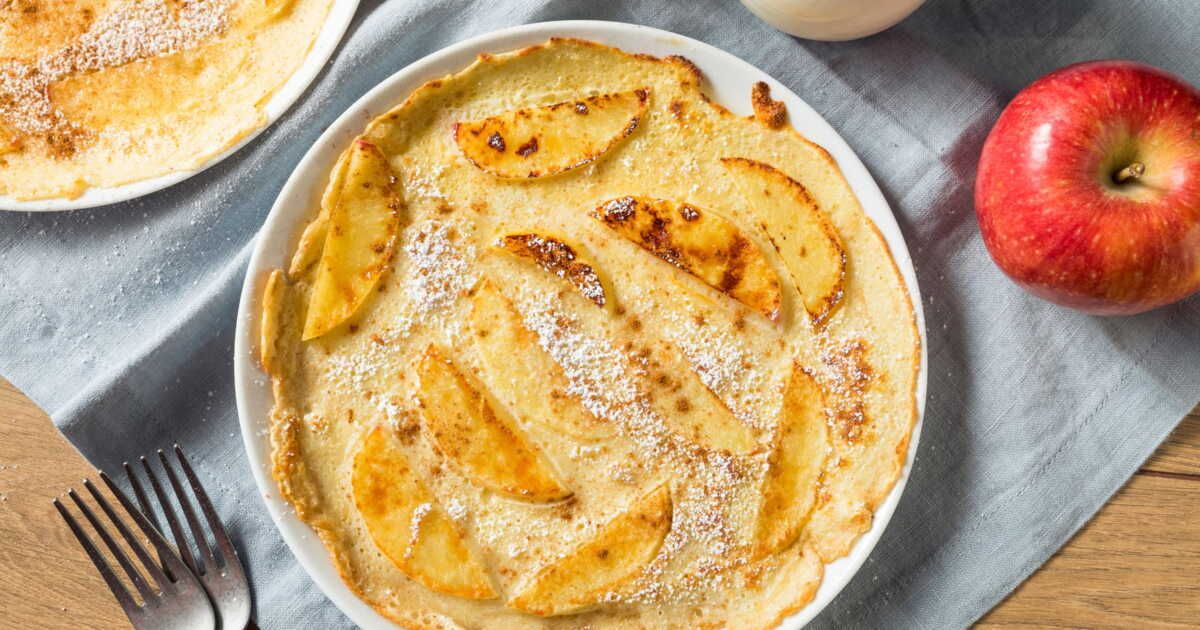 La pescajoune : une délicieuse crêpe aux pommes du Sud-Ouest