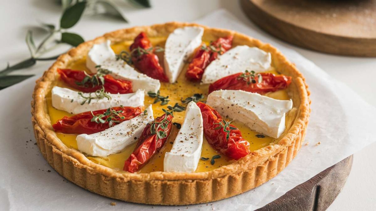 Une tarte tomate chèvre qui va ravir vos papilles