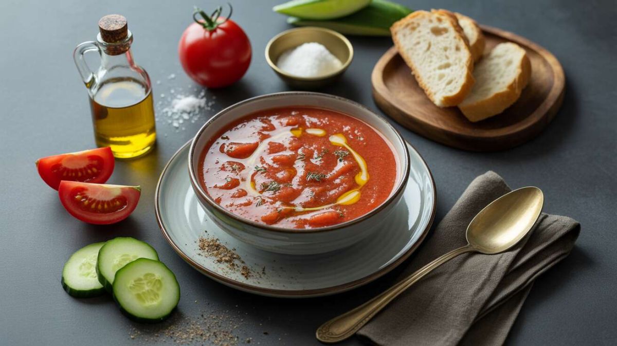 Découvrez la recette du gaspacho andalou, rafraîchissant et inratable
