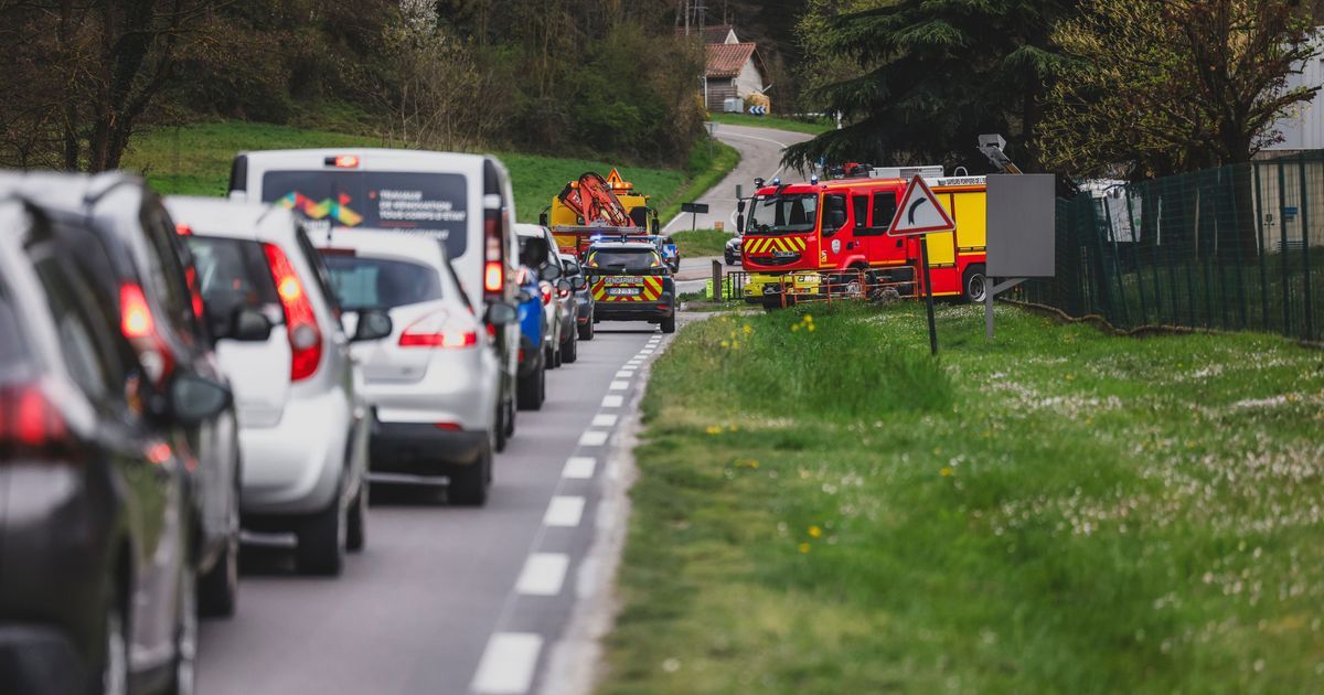 Un accident de circulation sur la RN 19 au niveau de Bourogne provoque une gêne à la circulation