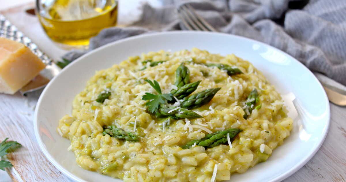 Des risottos aux asperges pour fêter le printemps