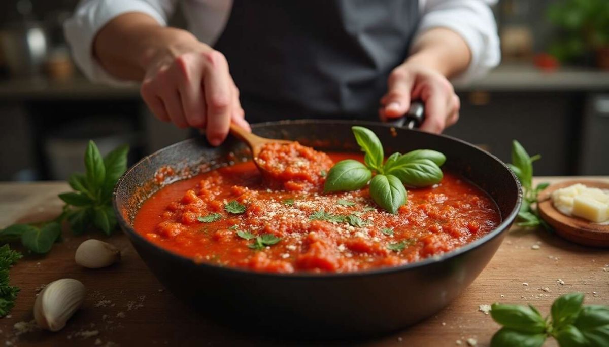 La recette secrète des chefs pour une sauce tomate inoubliable
