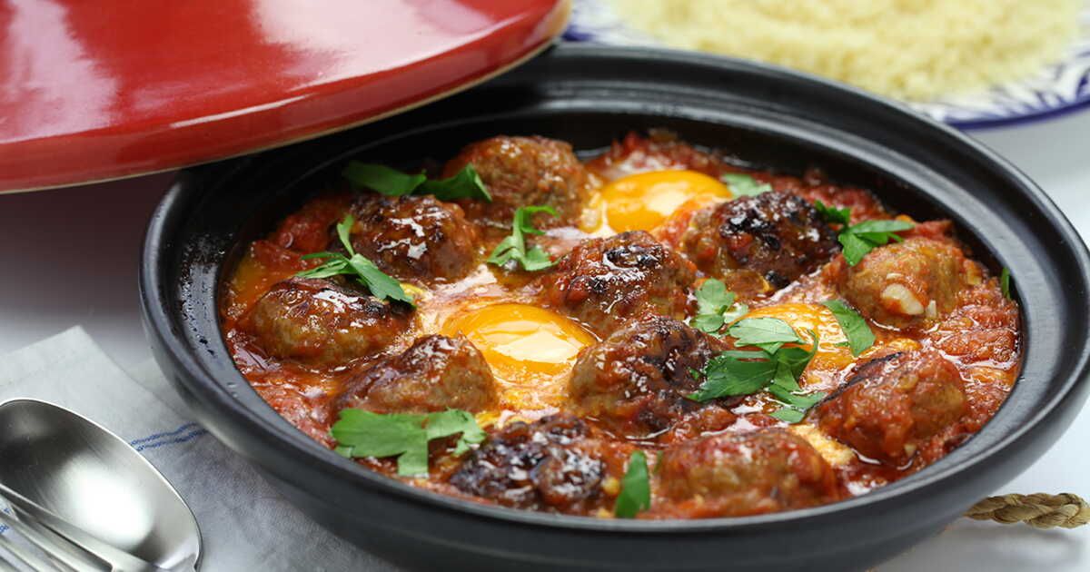 Un délice en 30 minutes : tajine de keftas aux œufs à découvrir