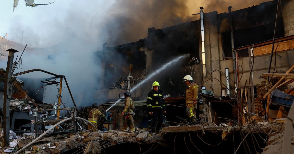 Des frappes meurtrières en Ukraine : 22 morts dans une offensive de drones et missiles russes