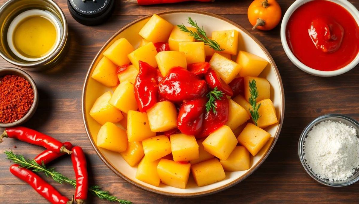 Recette authentique de patatas bravas espagnoles