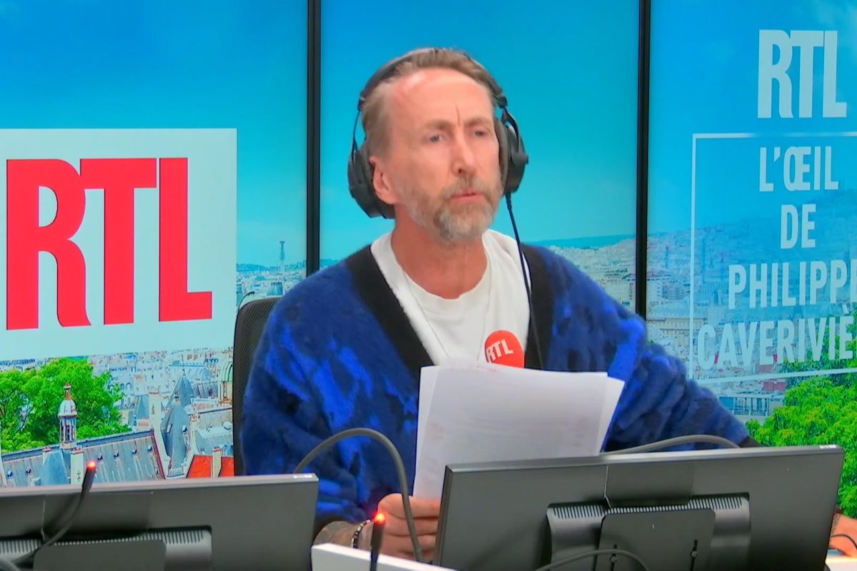 Philippe Caverivière évoque le changement à RTL avec humour