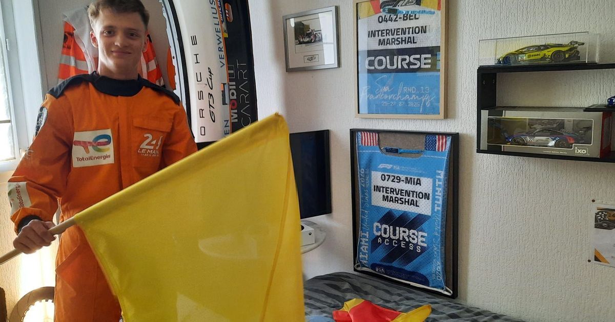 César, 20 ans et commissaire aux 24 heures du Mans : un rêve en accélération