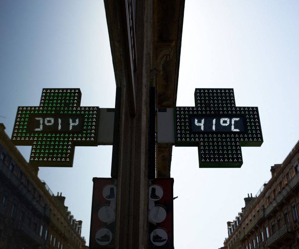 Une chaleur insoutenable s'installe sur l'Hexagone