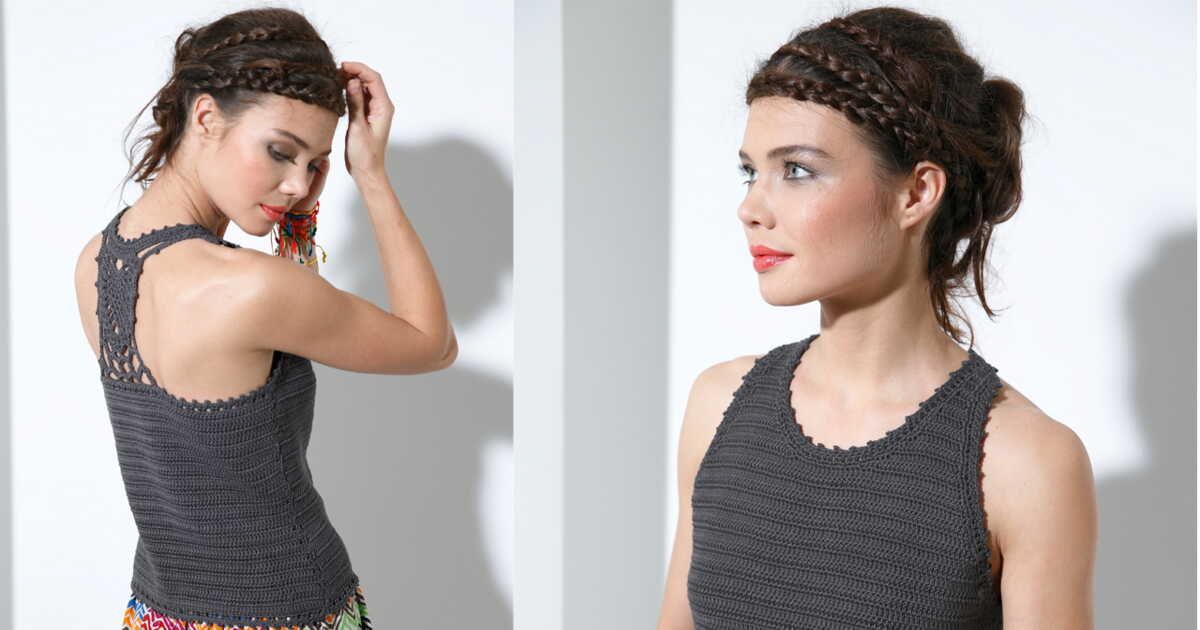 Un top au crochet pour sublimer votre dos nu