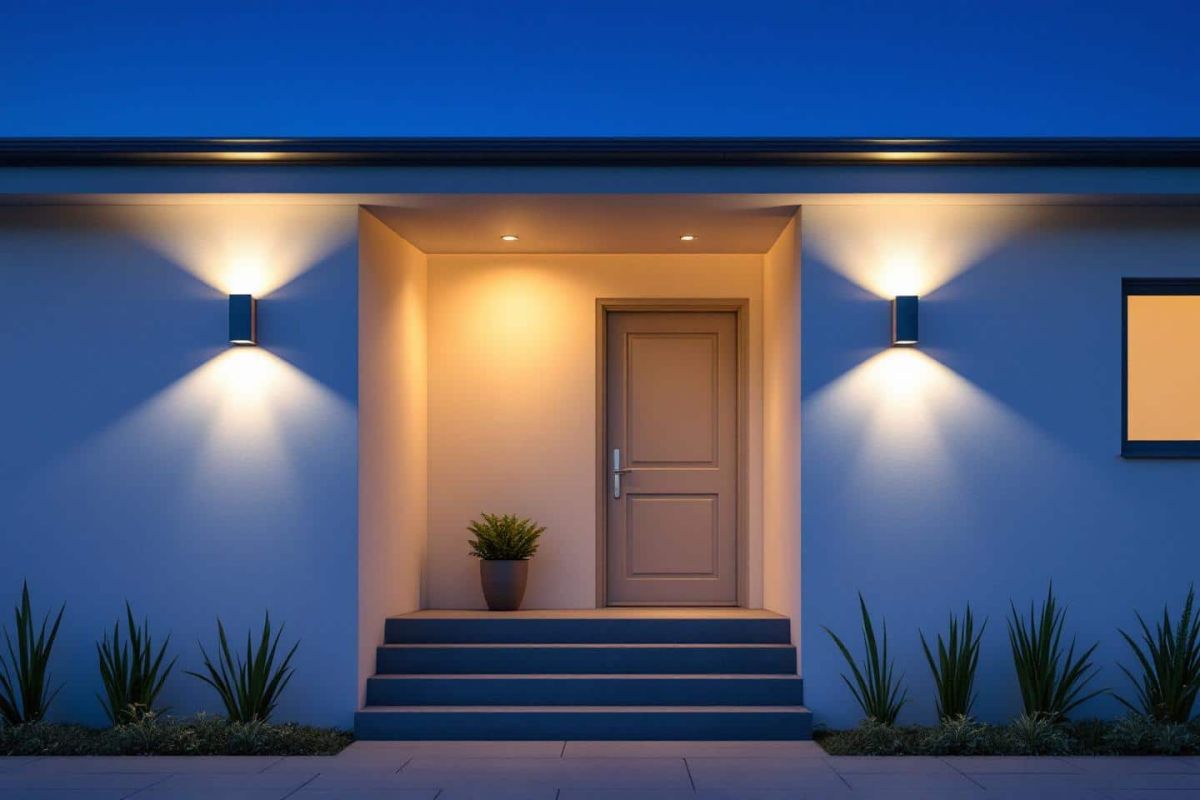 Illuminez votre entrée avec style : 2 appliques solaires à prix réduit chez Leroy Merlin