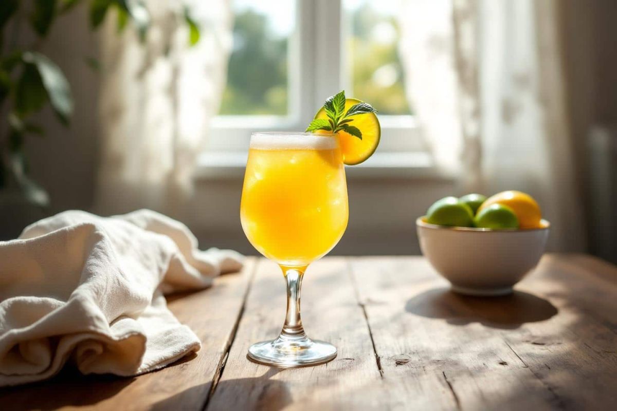 Le cocktail caïpirinha à la mangue pour un été éclatant