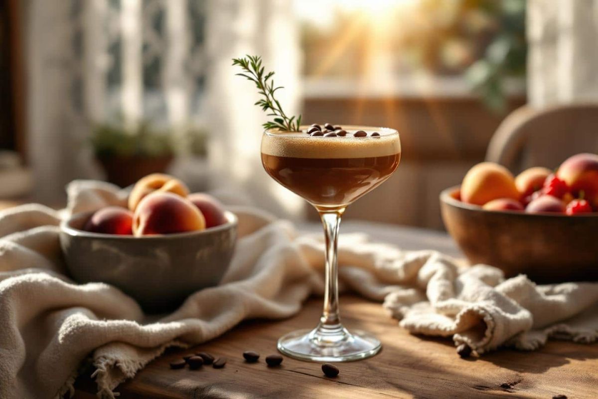 Un cocktail réconfortant pour l'automne : l'espresso martini au chai épicé