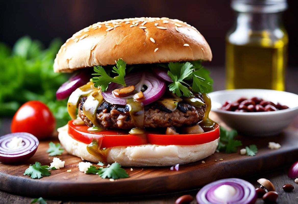 Une délicieuse alternative aux burgers : recettes de burgers végétariens aux champignons et haricots rouges