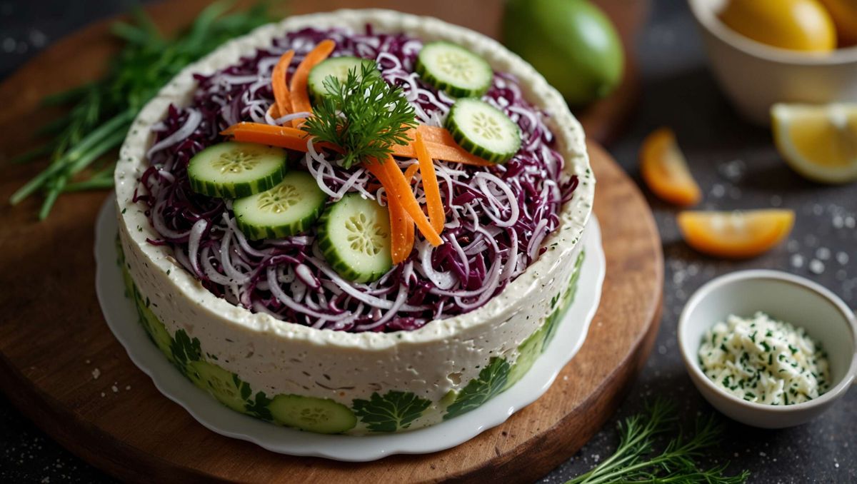 Découvrez la recette express du salad cake en version individuelle