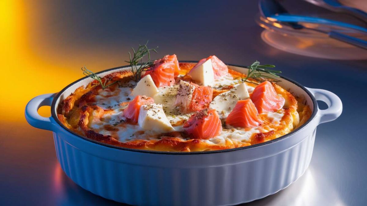 Un gratin de saumon irrésistible à découvrir