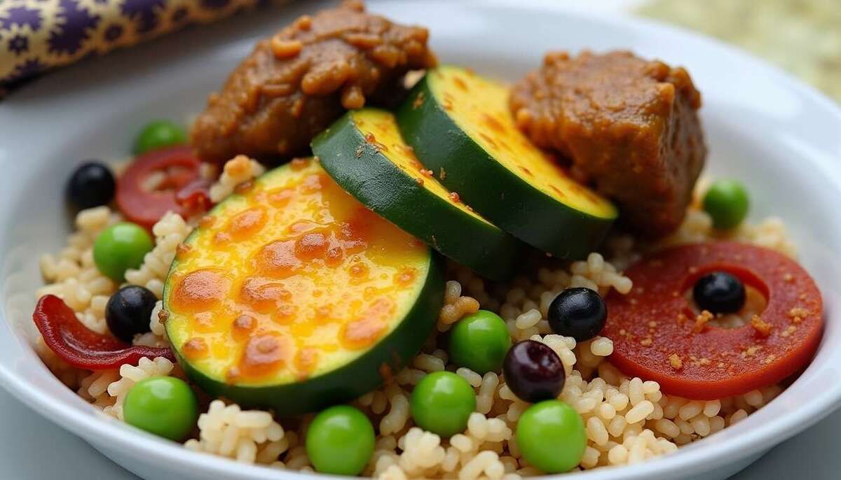 découvrez le couscous royal aux raisins secs, un délice festif à réaliser chez soi