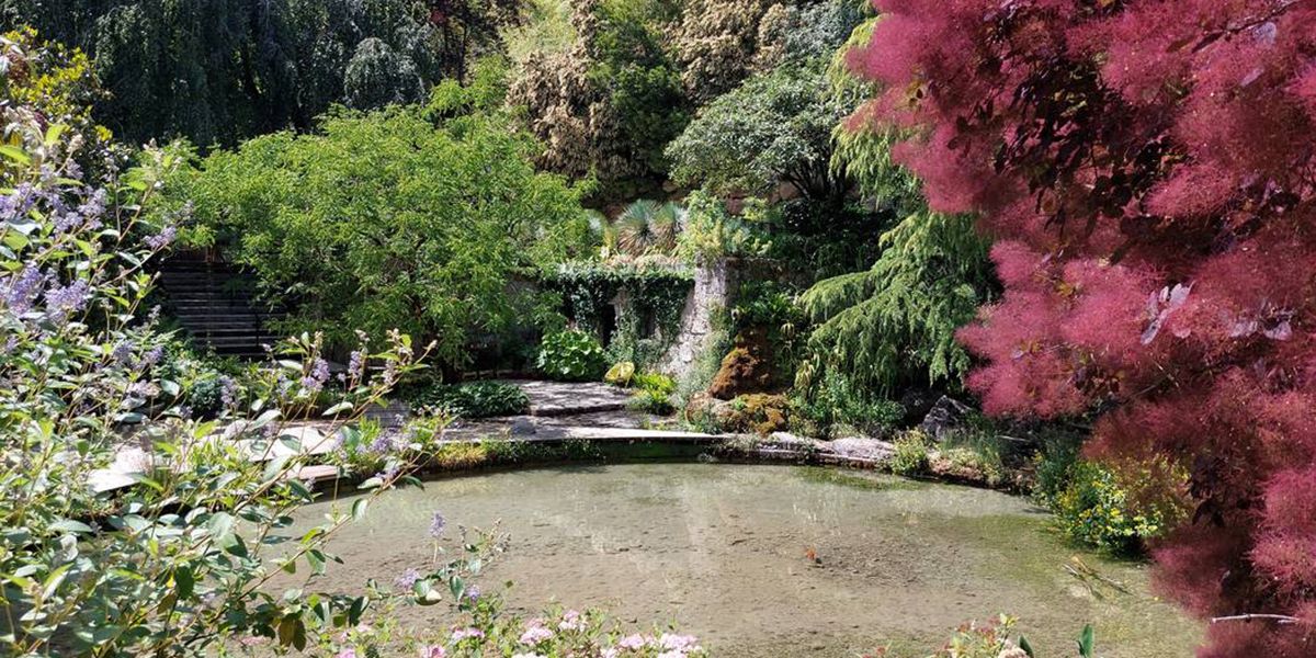 découverte du jardin des fontaines pétrifiantes en isère