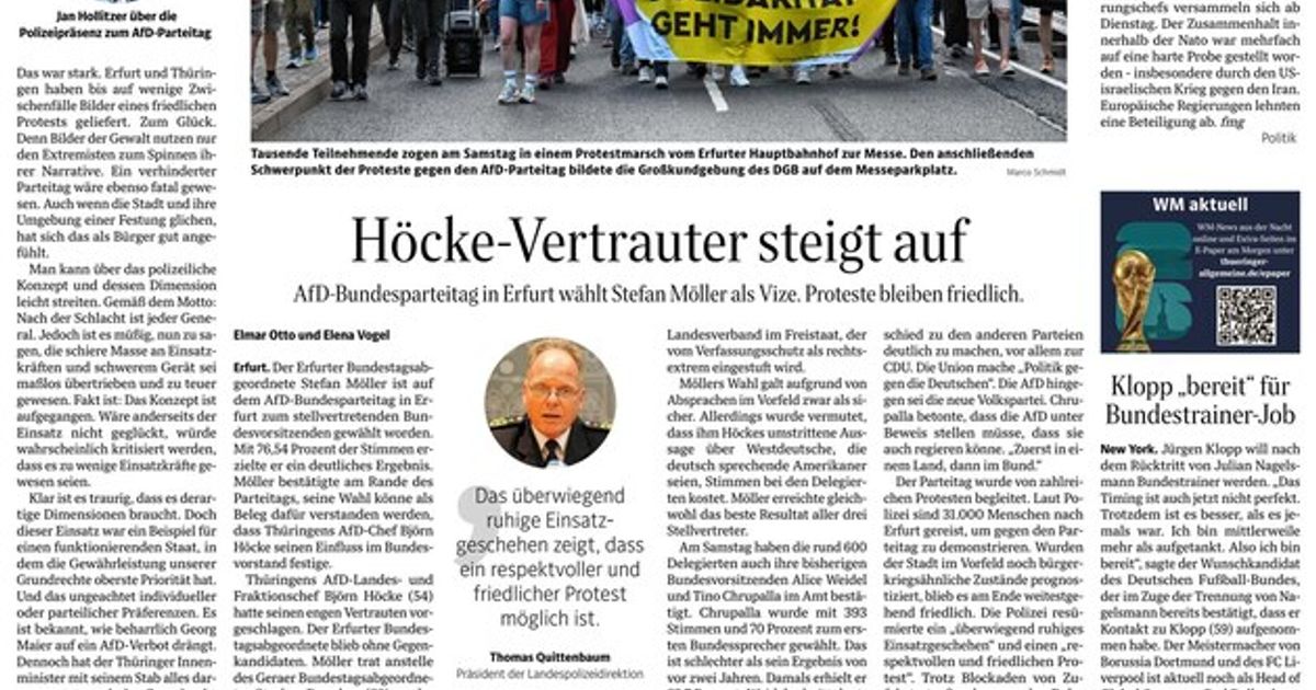 Des milliers manifestent contre l'AfD en Allemagne : l'extrême droite en embuscade