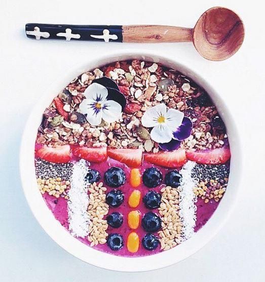 Le smoothie bowl : la nouvelle tendance de petits déjeuners sains