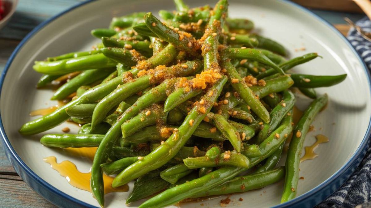 Transformez votre salade de haricots verts avec cette sauce audacieuse