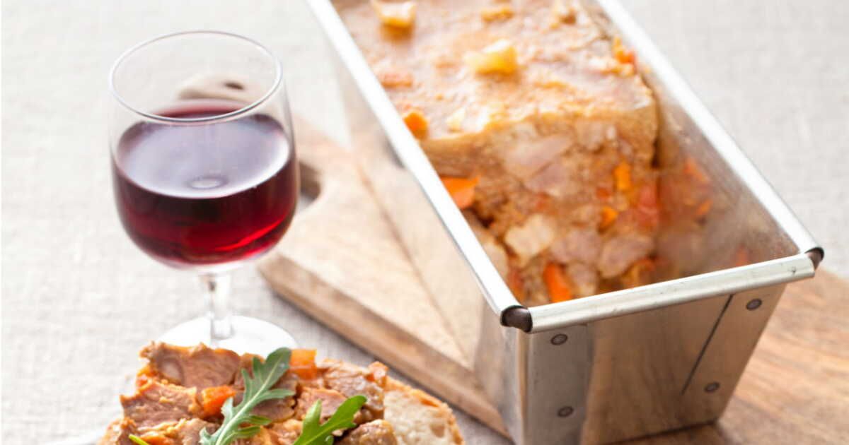 Terrine d’agneau au safran